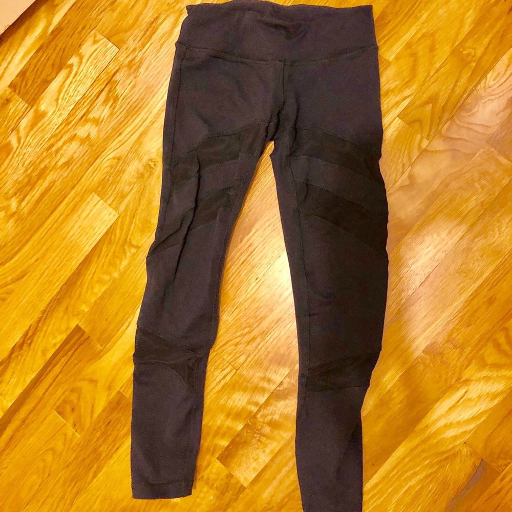 Flywheel Black Mesh Leggins